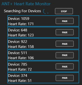 Easy ANT+ Pairing